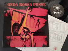 12" ONDA ROSSA POSSE BATTI IL TUO TEMPO 1990 CON STICKERS CORTO CIRCUITO + INNER