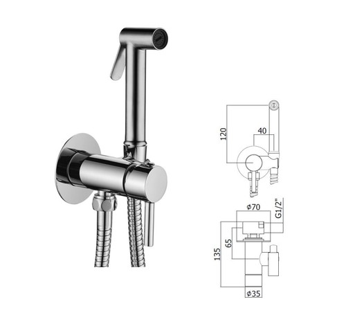 Set bidet idroscopino - set,