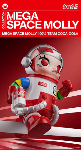 Pop mart mega space - molly, 400%