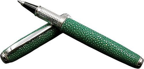 Penna roller vera pelle - -,