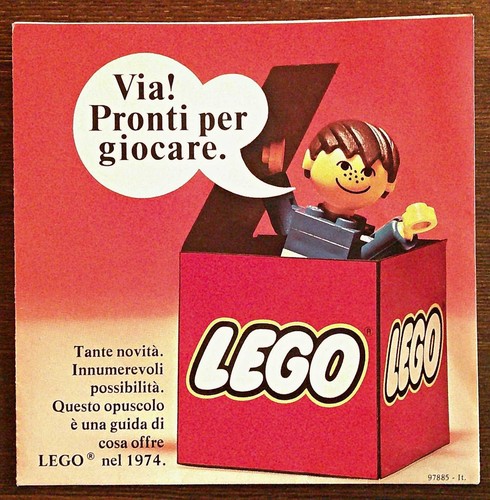 Brochure pubblicitaria lego - pubblicitaria,