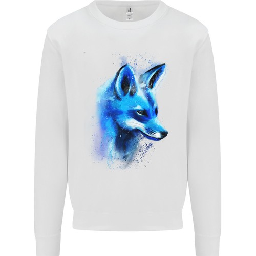 Fox acquerello felpa uomo - un,