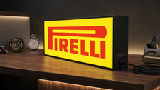 Pirelli insegna illuminata - pirelli,