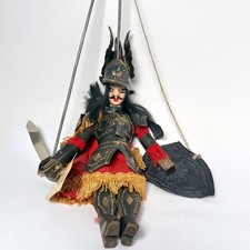 Antico pupazzo asta marionetta