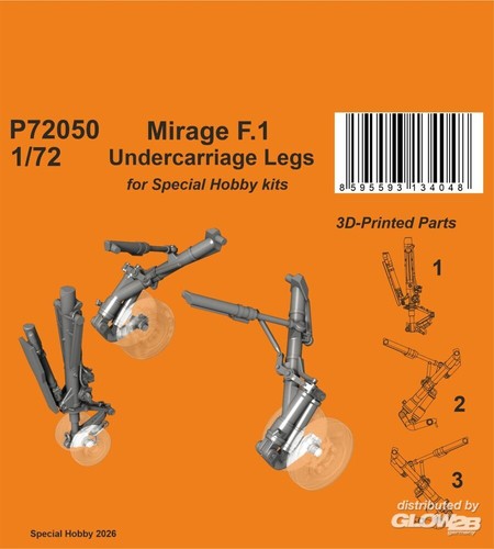 Cmk mirage 1 - cmk:, undercarriage