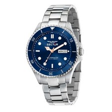 Sector 230 – Orologio Uomo Automatico Blu Acciaio Oro Rosa (R3223161010)