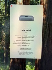 Apple Mac mini 6 Core i7 3,2