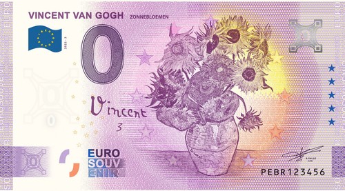 Billet souvenir 2022 pays - billet, pays-bas