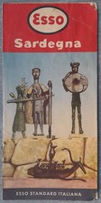Esso Sardegna Brochure Fascicolo Depliant Antico 1959