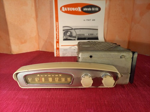 Autoradio autovox 106 del - ra,