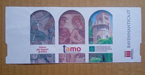 Biglietto ingresso domus dei - biglietto,