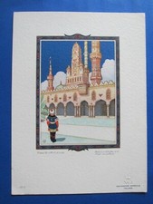 NAVIGAZIONE GENERALE ITALIANA- VSEVOLOD NICOULINE -BEL PORTA MENU DEGLI ANNI 30 