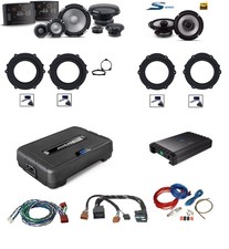 Kit 3 vie Alpine amplificato +