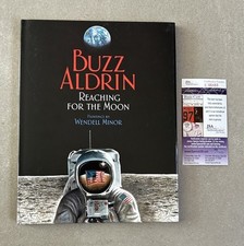 BUZZ ALDRIN SIGNED HARDCOVER