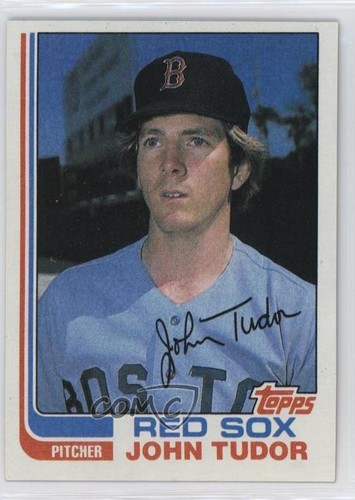 1982 topps john tudor - john,