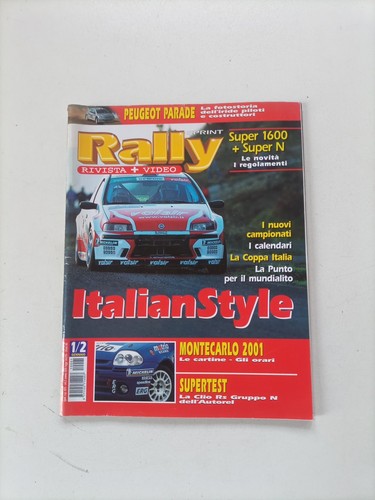 Rally sprint del - rally, 2001