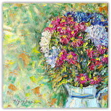 Original Oil Painting Floral