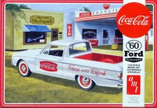 Ford Ranchero Pickup Coca Cola 1960 1:25 AMT model kit kit di montaggio AMT1189