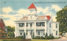 Cartolina Pennsylvania Sunbury