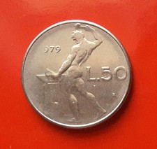 50 LIRE 1979 ERRORE - SENZA 1