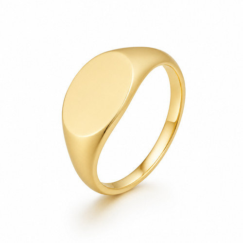 Anello sigillo oro argento - anello,
