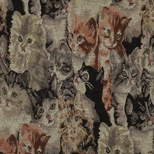 Gatti Gobelin su Marrone 50 x