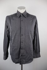 ROCCOBAROCCO CAMICIA COTONE SHIRT UOMO Tg 16 41 MAN VINTAGE CASUAL COTTON LOGO
