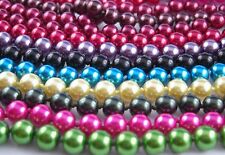 Colorato Collana di perle lungo- Ad arte Scintillante perle- Colore a scelta