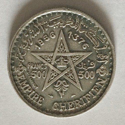 Marocco moneta da 500 - -,