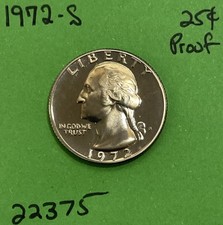 1972 S Washington Quarter 25c