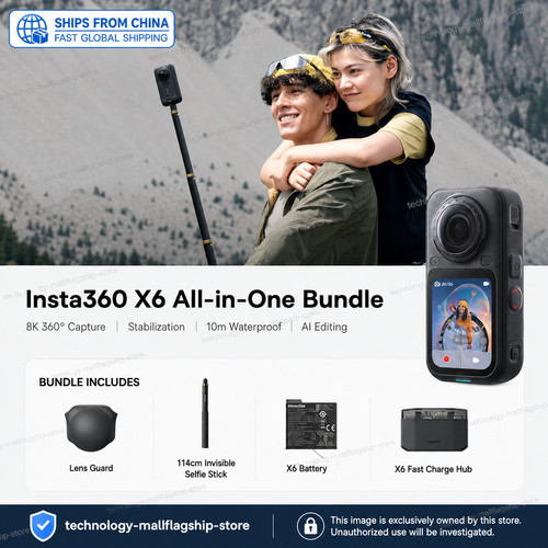 Insta360 360 action - x6,