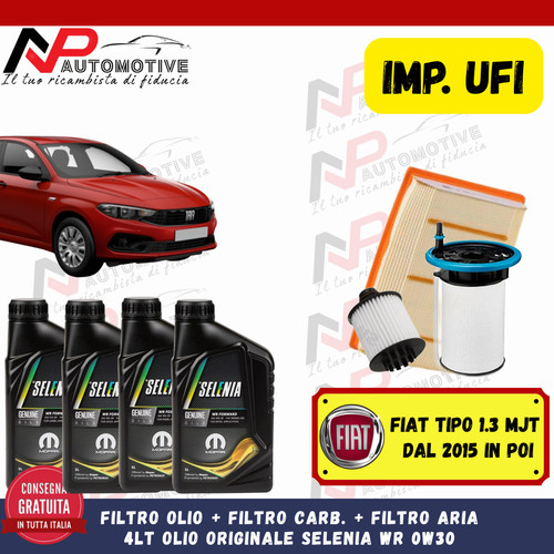 Kit tagliando fiat - kit, tipo