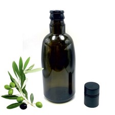 Bottiglia olio Oliera da 250 ml vetro scuro con tappo antifrode guala