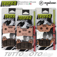 KIT PASTIGLIE FRENO TROFEO SINTER ANT+POST HONDA CBR 600 RR 2005 - 2006