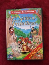 DVD IL SETTIMO FRATELLINO VOCE CLAUDIO LIPPI ALFADEDIS CLASSICI D'ANIMAZIONE  Z4