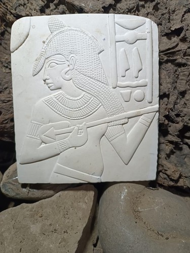 Raro dipinto antico egizio