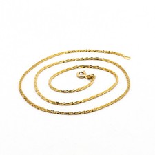 Collana oro 18 kt uomo/donna 18 carati 750/1000 gioiello unisex elegante