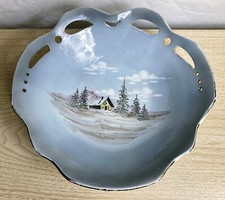 Vtg Hand Painted 13”