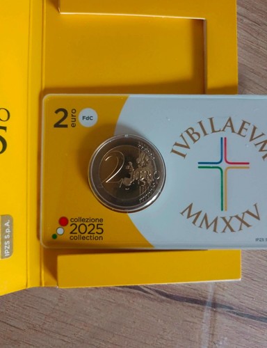 Coin card euro giubileo 2025 - card,