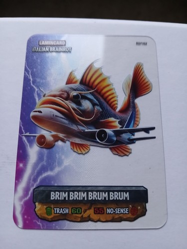 Lamincard italian brainrot - lamincard,