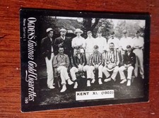 Ogden's Guinea Gold Cigarettes Card New Series 1 No. 190 - Kent XI 1903 Cricket