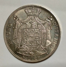 5 LIRE 1812 NAPOLEONE