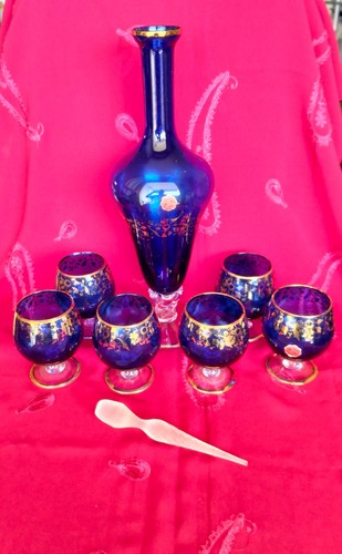 Set decanter con bicchieri - con, 6