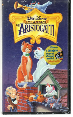Gli aristogatti vhs - (disney),