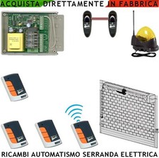 Saracinesca Elettrica Kit