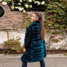 Gilet moda donna pelliccia