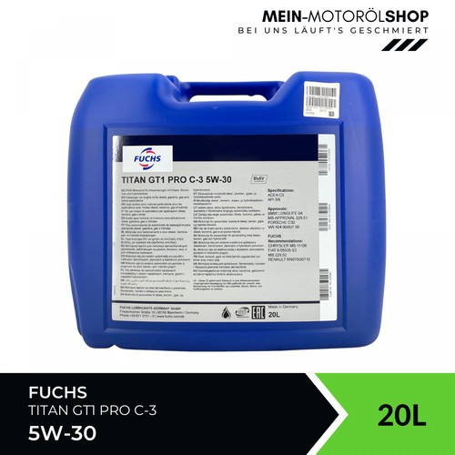 Olio motore fuchs - motore, titan