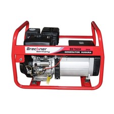Motosaldatrice a scoppio 200A, 5KW/220V con motore a benzina 15 HP, avviamento a