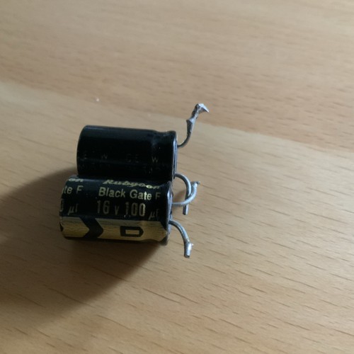 Condensatore black gate - x, f