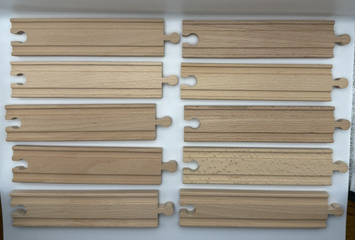 Pista trenino legno pezzi - in,